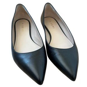 M Gemi Black Ballerina with Pointed toe